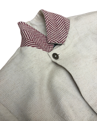 Unlined Blazer in Oat