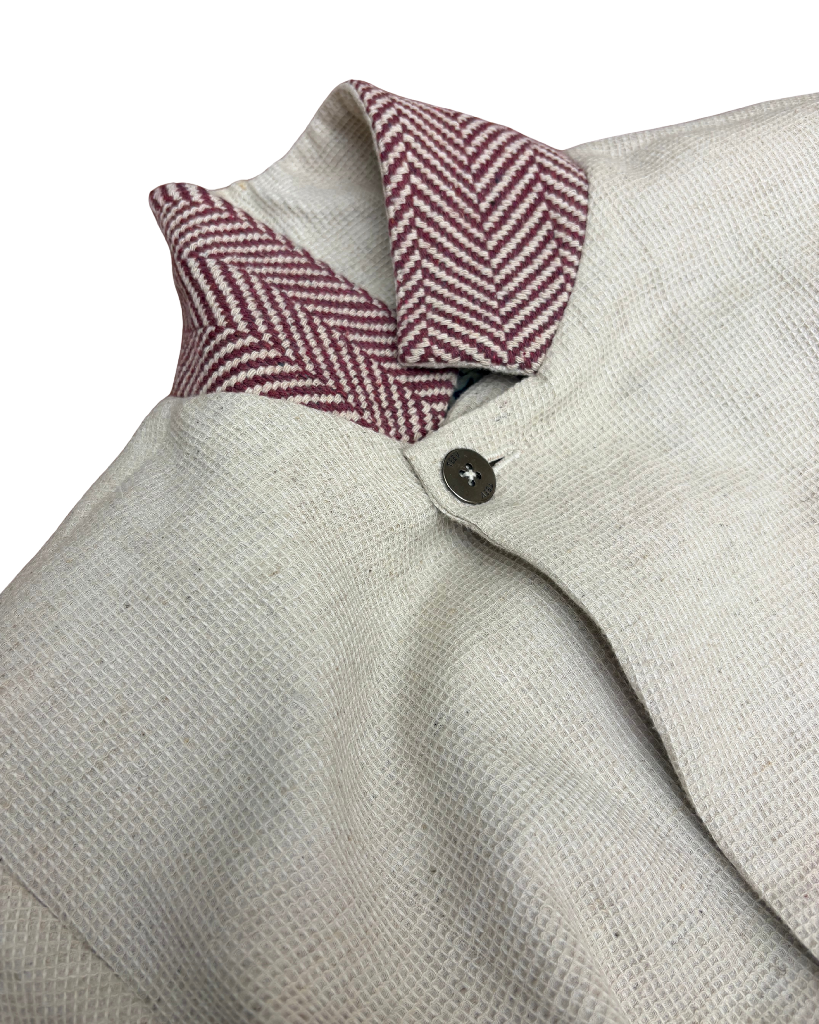 Unlined Blazer in Oat
