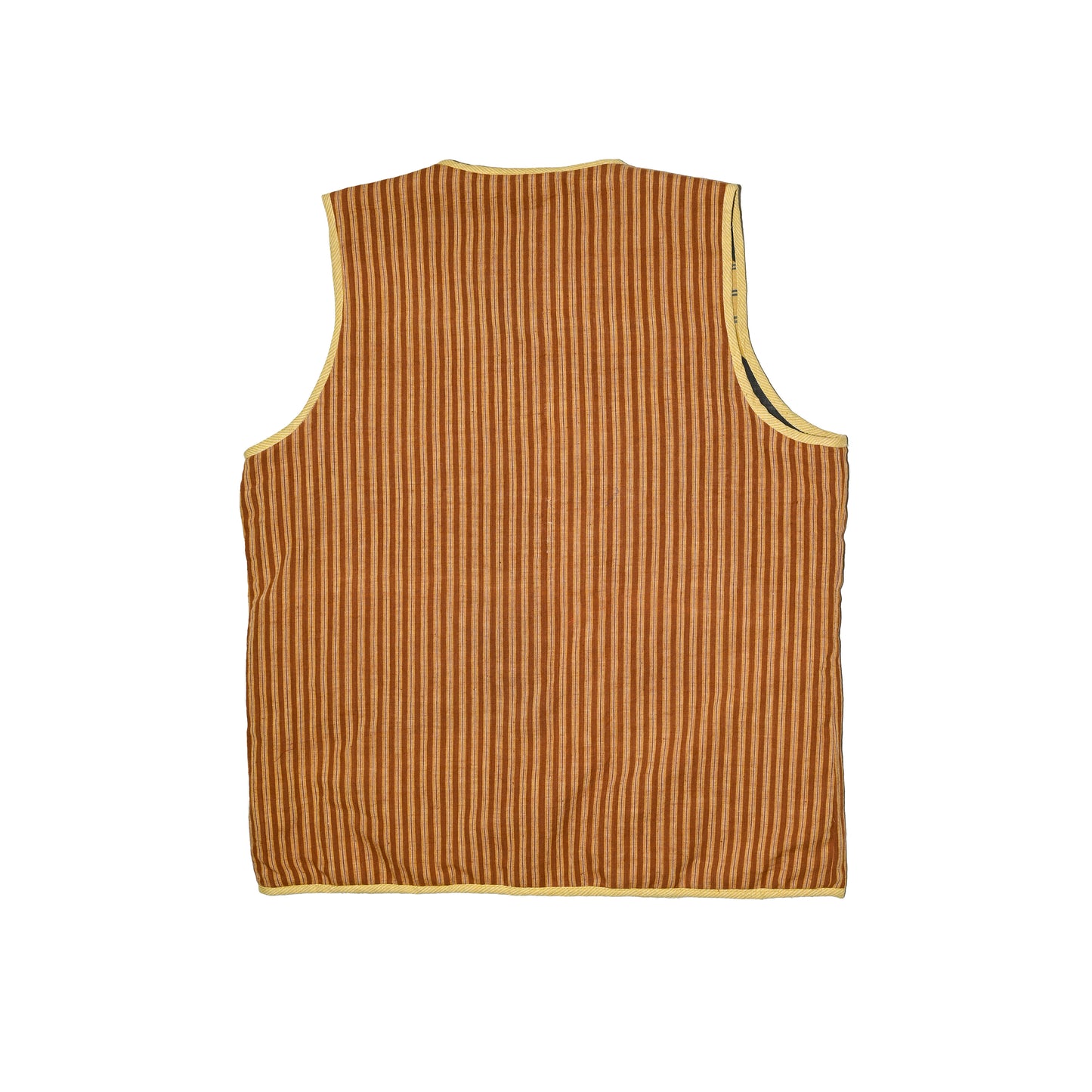 Barfi Jacket- Sleeveless (Yellow)