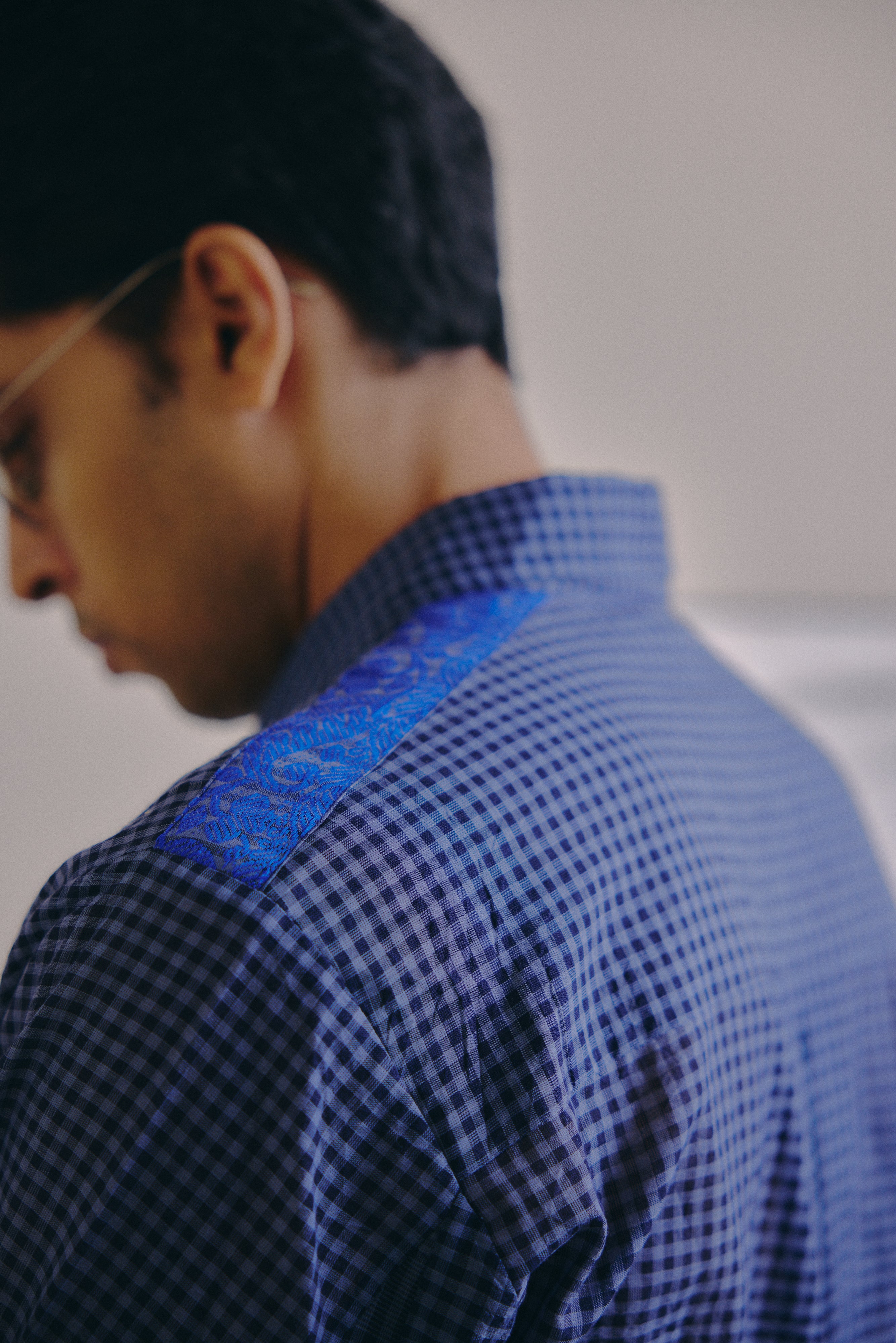 Saturday Shirt in Ink Checks