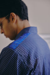 Saturday Shirt in Ink Checks