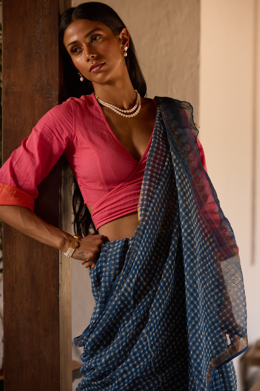 Restocked! BLOC Saree in AÇAI