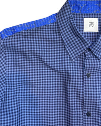 Saturday Shirt in Ink Checks