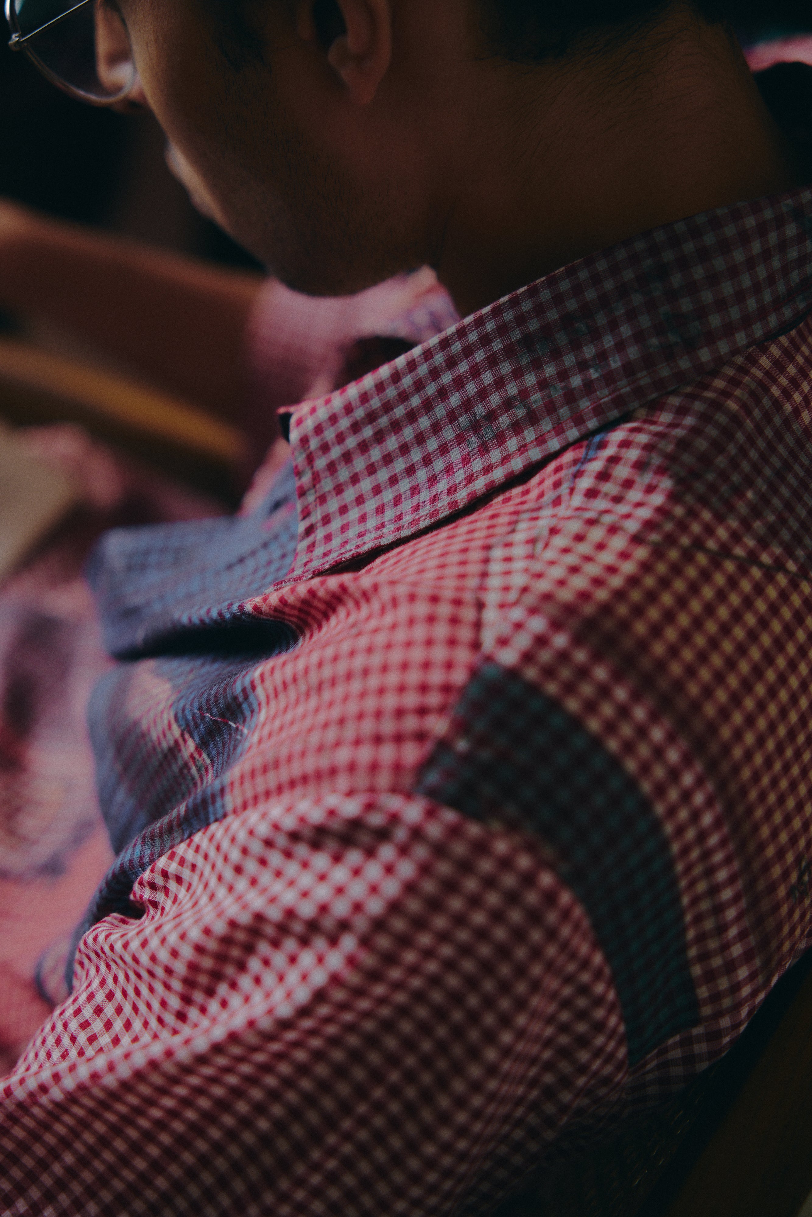 Saturday Shirt in Red Checks