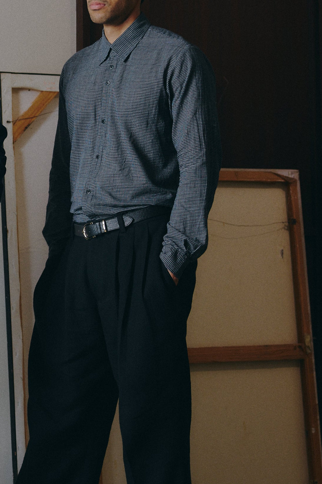 Monday Shirt in Coal