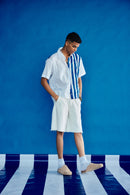 Bermuda shorts in White