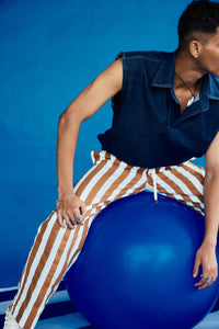 Noah Pajama in Brown